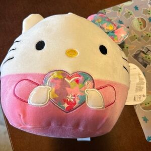 Hello Kitty Pink and White Stuffed Animal Plush